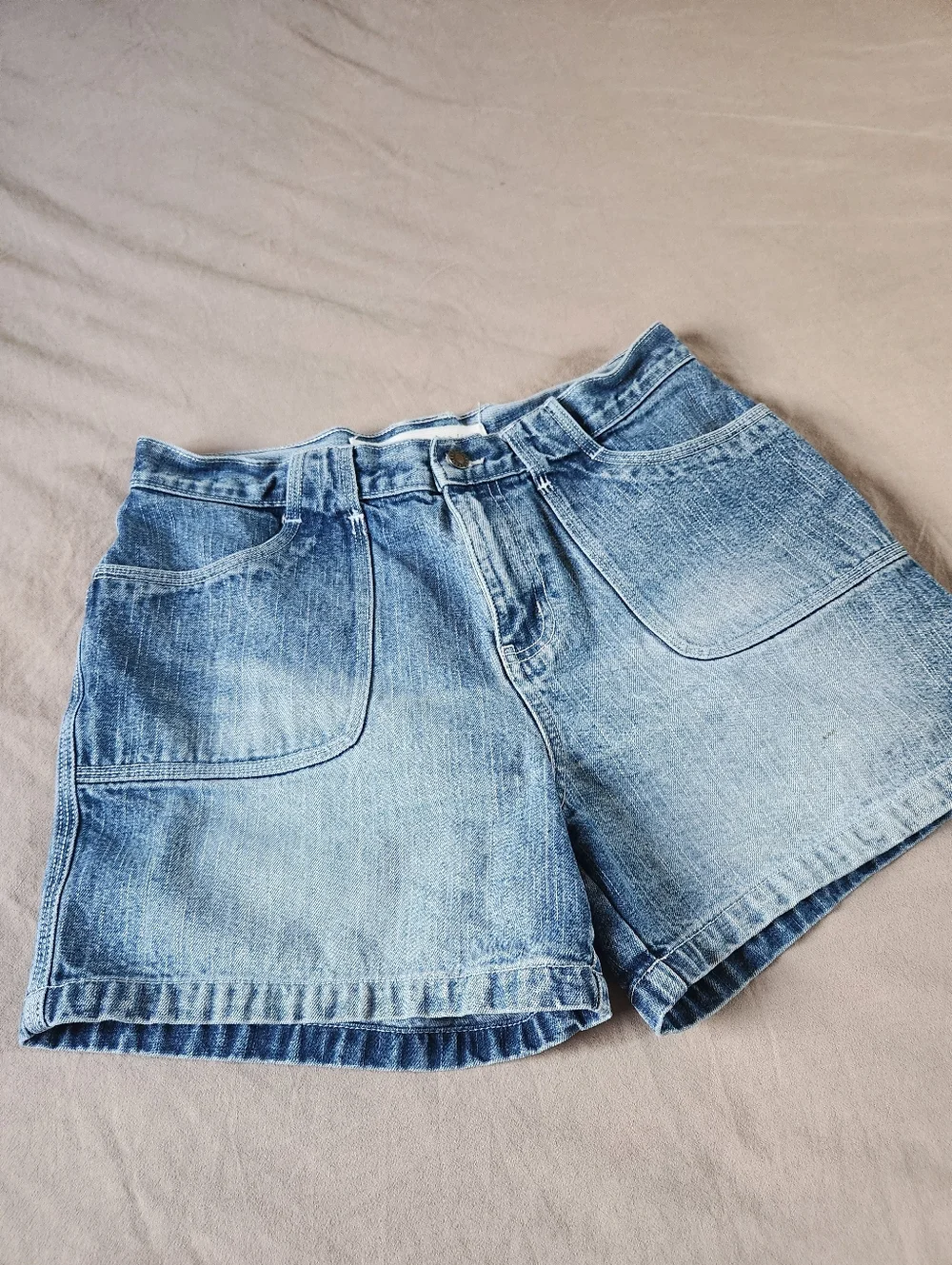 Nevada Jean USA Vintage Denim Shorts High Waisted Mom Shorts - Size 6 - Picture 2 of 12